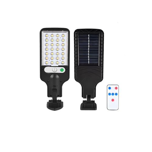 YXINHONGYUE Proyector Solar Comercial De Perlas LED Superbrillantes con Mando A Distancia, Iluminación Solar De Gran Angular para Exteriores, Ideal para Aparcamientos Y Campos De Fútbol