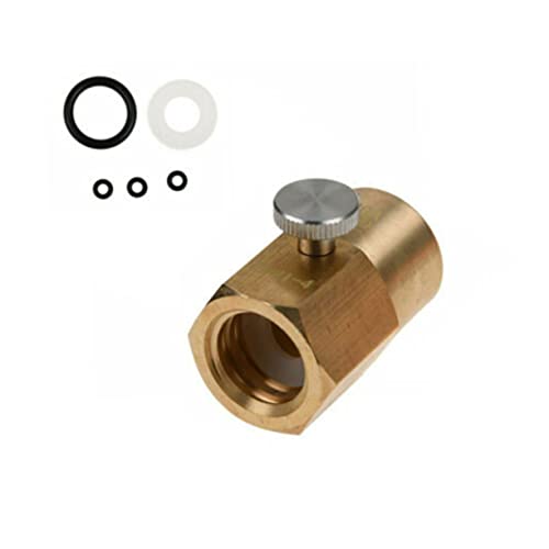 Cabilock Conversion Adapter for Sparkling Water Machine Lightweight Reusable Connector with for Easy Transfer of Versatile Use for Soda Machines Random Color