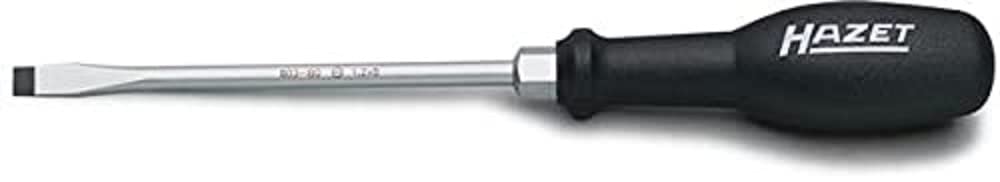 HAZET 803-120 Slot Profile Trinamic Screwdriver with Burnished Tips - Chrome-Plated, 2 x 12 mm