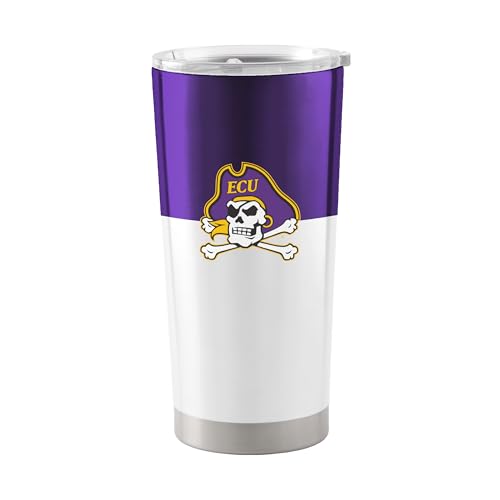 Image of Logo Brands 20 oz Powder Coat Tumbler- Insulated Tumbler with Lid for Water, Iced Tea or Coffee, Smoothie and More