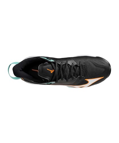 Mizuno WAVE MIRAGE 5 Chaussures de handball TangeloIce FemmeHommee Taille40.5 - vue 5
