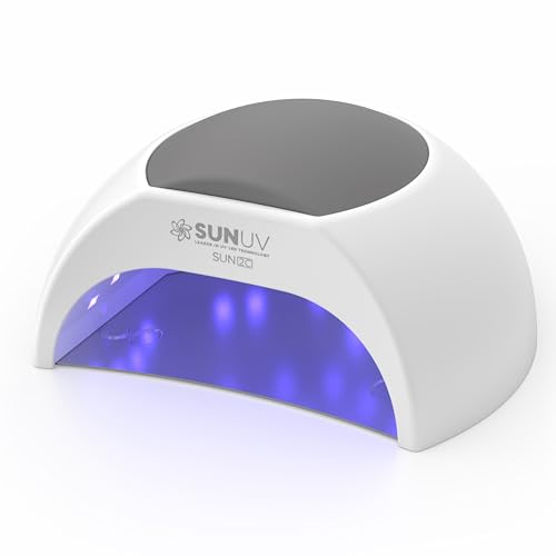 SUN UV (2.0) SUNUV UV Light for Gel Nails, UV LED Nail Lamp, 4 Timers SUN2C Grey
