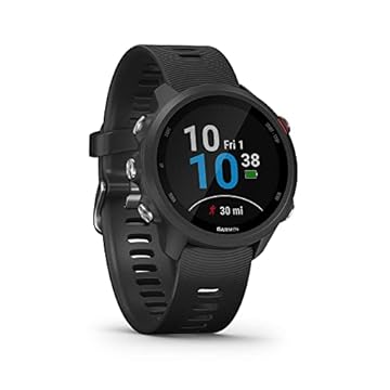 Monitor Cardíaco de Pulso com GPS Garmin Forerunner 245 Music Preto e Vermelho EU