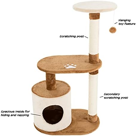 3 tier cat scratching post