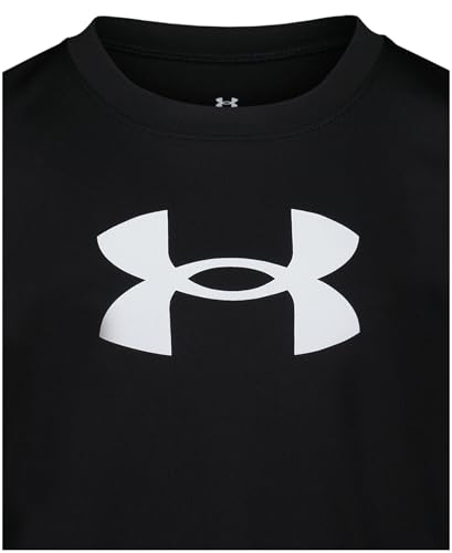 Image of Under Armour Boys Short Sleeve Logo Graphic T-Shirt, Lightweight & Breathable, Relaxed Fit