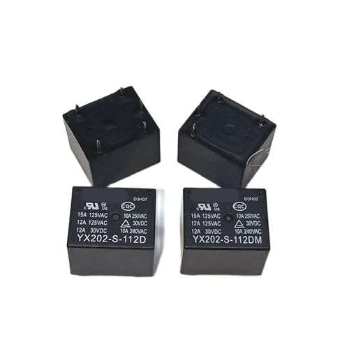 Relé YX202-S-112D de 5 pines con alta resistencia para arrocera y hogar