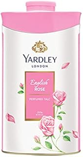 Yardley London ENGLISH ROSE Perfumed Deodorizing Talc Talcum Powder 100gm