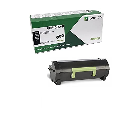 Cartouche de toner 60F1H00 Return pour imprimante de bureau