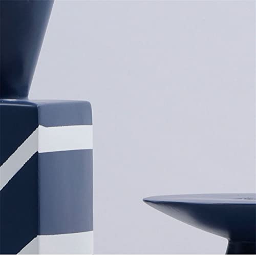 Grand vase à fleurs moderne 12,2 pouces structure premium - 4