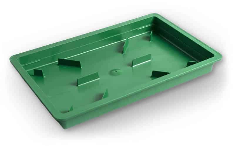 Containerwise Large Base Tray, Bottom Water and Drip Tray for use with 350x215mm Trays & Charles Dowding CD60