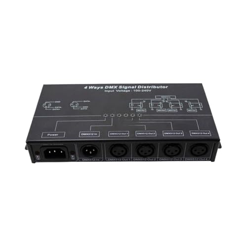 Distributeur de signal 4 ports décodeur lampe en ligne répartiteur numérique