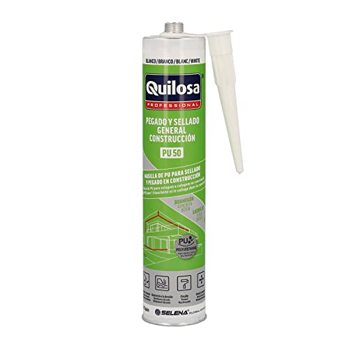 QUILOSA Masilla Poliuretano Blanca Cartucho 300 ml.