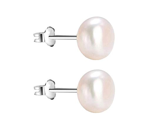 SKN Jewellery Alloy Artificial White Pearl Stud Earrings for Women and Girls (7.5 mm) (B0842XQ1NB) Amazon Price History, Amazon Price Tracker