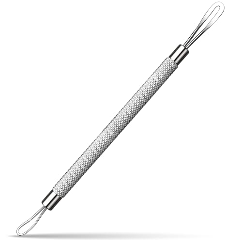 OCBA Extracteur de Points Noirs Professionnel - Outil Double Face Pour Soins de la Peau - Doux Au Toucher et Design