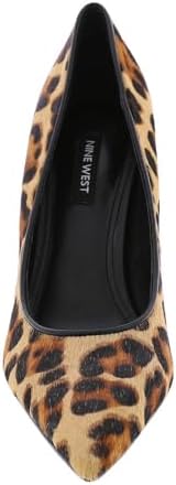 Nine West Women's Ravens Pump, Leopard Multi 101, 5 | Image 4