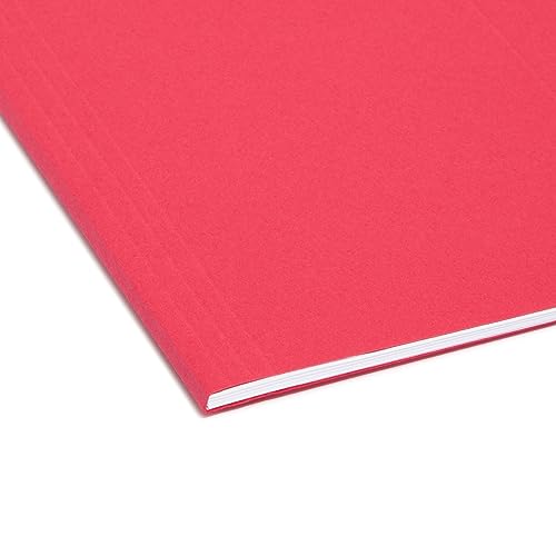 Image of Smead FasTab Hanging File Folder, 1 /3-Cut Built-in Tab, Letter Size, Assorted Primary Colors, (64053) 18 Count (Pack of 10)