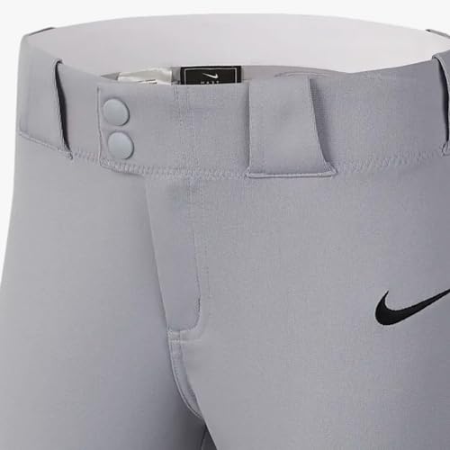 Nike Girls Big Kids Vapor Select Softball Pants Gray | Black SM3