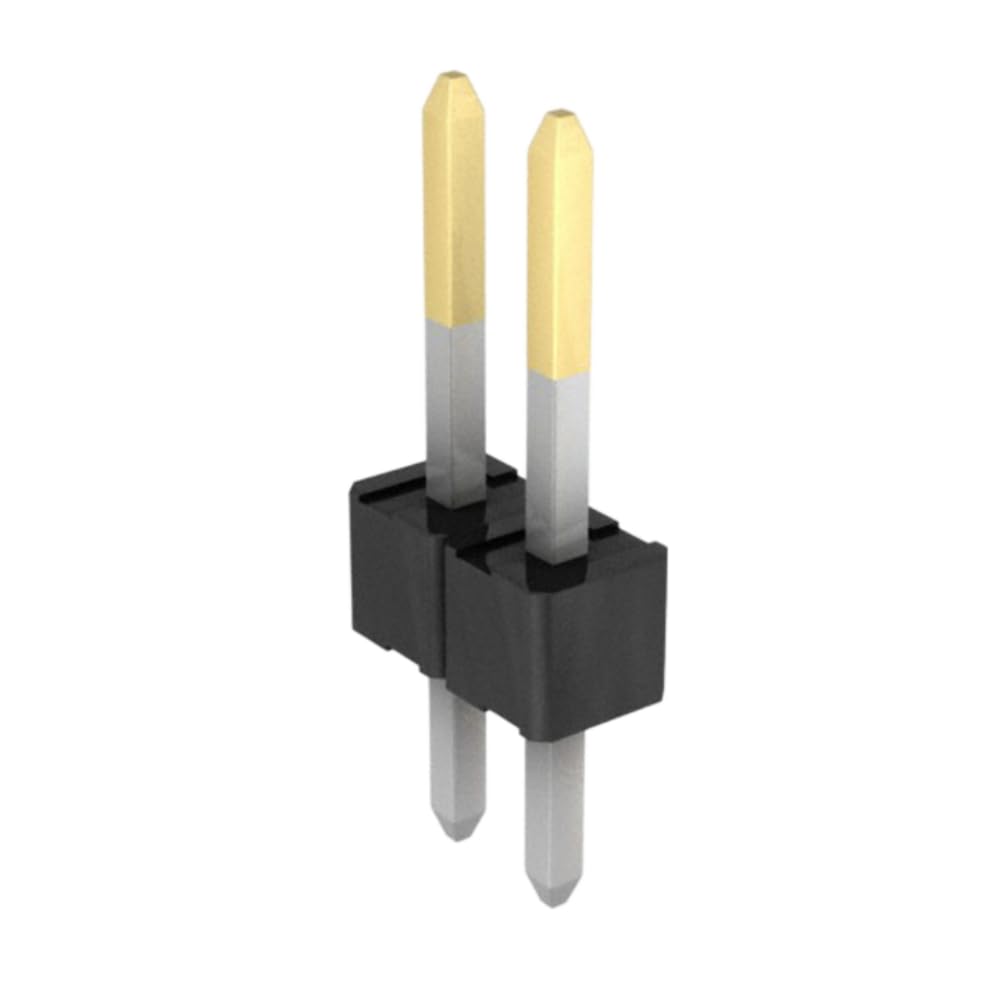 Pack of 4 0022284028 Conn Unshrouded Header HDR 2 POS 2.54mm Solder ST Top Entry Thru-Hole, Bulk, RoHS