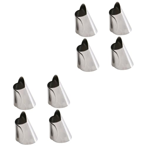 LckCryspho フィンガースライサー ステンレス製指保護具 ? 料理時の指守り 安全設計で千切りや皮むきに便利