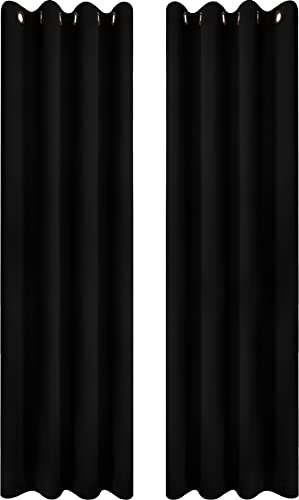 TESSUTO DI QUALITÀ SUPERIORE: Le moderne tende interne sono cucite perfettamente con tessuto in poliestere 200 GSM di alta qualità. Hanno un orlo di 10 centimetri sia in alto che in basso, più un orlo più largo di 2,5 centimetri lungo i lati.