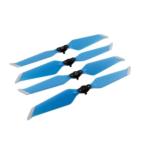 Hélices à faible bruit bleues pour drones pro et zoom, pièces de rechange