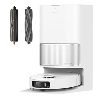 DREAME L40s Ultra AE Robot Vacuum and Mop Combo, 19,000Pa Suction, Self Emptying Dust Box, Flexible Mop & 167℉ Self Cleaning Washboard, Diverse Brush Selection, All-in-One Station, Auto Refill