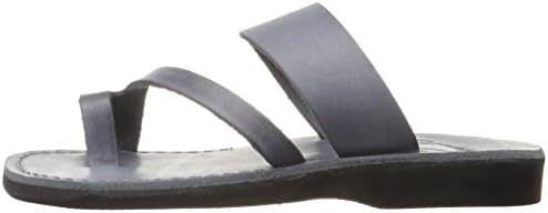 Zohar - Leather Toe Ring Sandal - Grey | Image 7