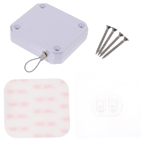 BESTonZON 家用免打孔引き戸自動閉鎖ドアクローザー 強力引張力 静音鋼製 取り付け簡単 玄関 寝室 浴室対応