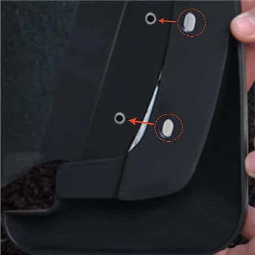 Garde-boue avant arrière Crider 2013-2018 en ABS flexible noir - 5