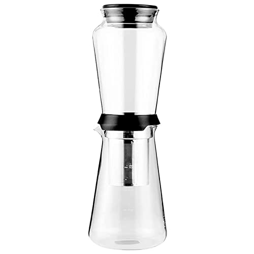 Cafetera de goteo frío con filtro de acero inoxidable 16 onzas