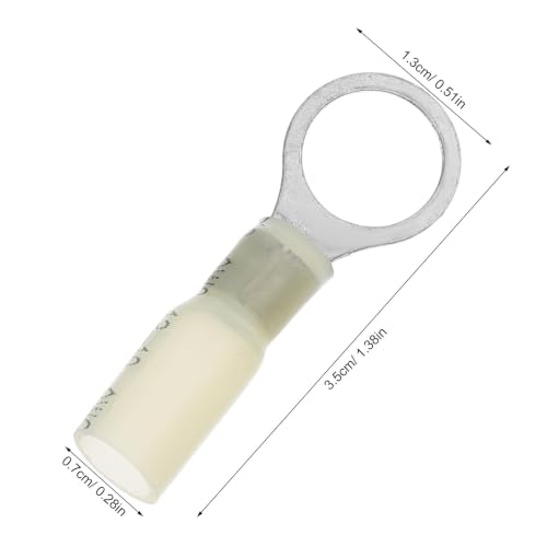 Conectores de anillo para cables impermeables con aislamiento térmico 90 piezas 2