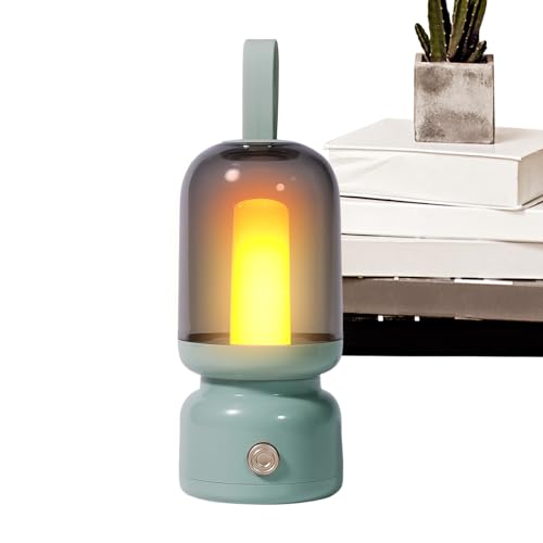 Waterproof Camping Light - LED Camping Lantern | Battery Operated Warm Night Light, Warm Light Lantern Camping Gear for Nursery Bedroom Living Room Outage Fishing Hiking Backpacking Cruise Tent