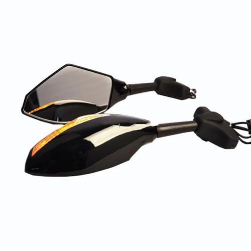 Rétroviseurs moto haut de gamme avec clignotants pour carénage de Hayabusa GSX1300R SV