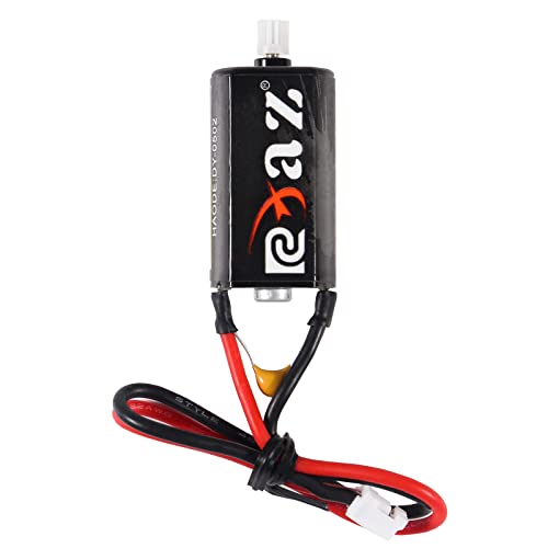 Alamscn 2Pcs Rc Motor 050 50T Brushed Motor With Mount For Scx24 Gladiator Bronco C10 Jlu Deadbolt B17 Axial 90081 Axi00001 Axi00002 Axi00004 Axi00005 1/24 Rc Crawler #TOP2