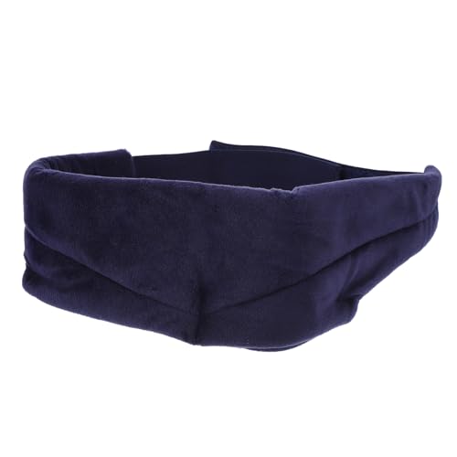 GRADENEVE 1個 スリープイヤーマフアイマスク シルクアイシェード ソフトアイマスク 電気アイマスク 眠っている目 子供のイヤフォン 子供の目 飛行機の耳栓 子供用イヤホン 綿、布 Blue