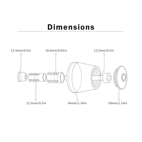 Embouts de guidon 22mm anti vibration pour Yamaha XT1200Z