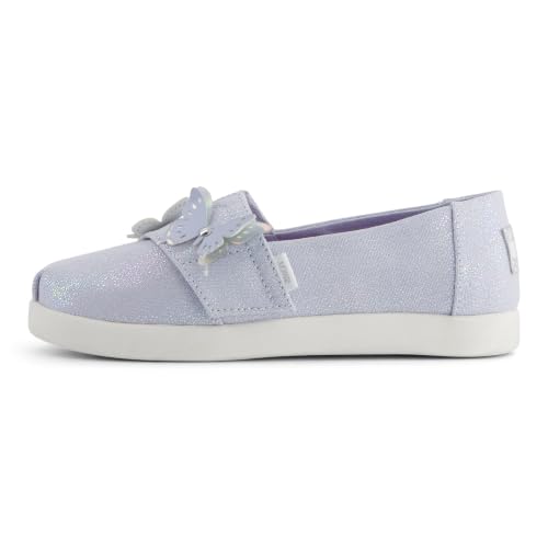 Image of TOMS Girls Alpargata Classic (Little Kid /Big Kid) Light /Pastel Blue 5.5 Big Kid Medium