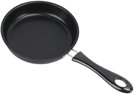 Antihaft-Induktionsbratpfanne aus Edelstahl, Eier- und Omelettpfanne mit Bequemem Griff, geeignet für Elektro- und Gasherde (16CM