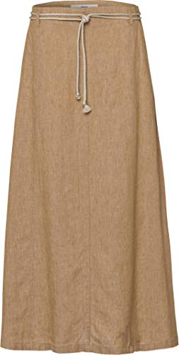 Preisvergleich Produktbild BRAX Damen Style Kelly Sportiver Leinenrock Rock, Beige, 38