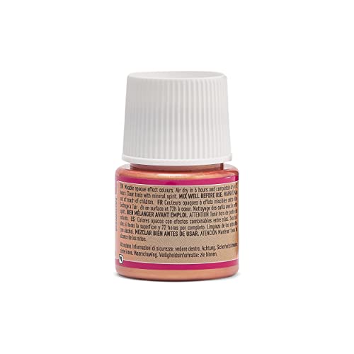 Pittura Acrilica - Fantasy - Vermiglione - 45 Ml - Colore Arancio - Utilizzo Interno - 2