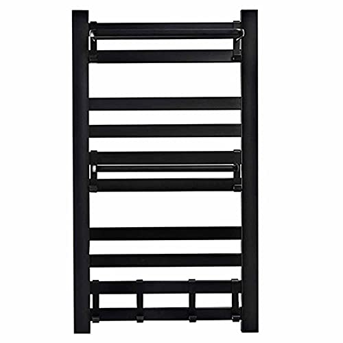 ZQFIDFYR Towel Warmer Drying Rack, 10 Bar Heated Towel Rack Rail, Wall Mount for Bathroom Towel Heater Towel Dryer (Hardwired)