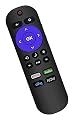 Universal Remote Control Compatible with All Hisense-Roku TV & Sharp-Roku TV Remote, No Setup Required