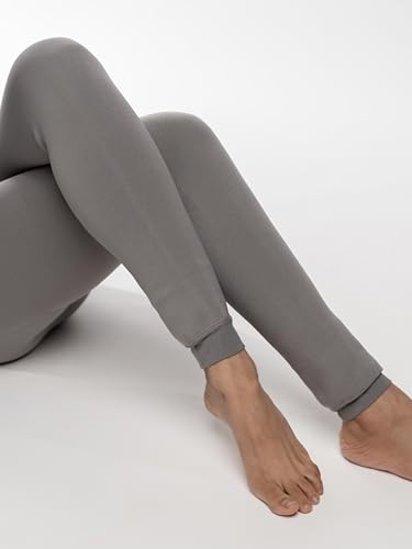 Image of Theater Fur Opaque Stockings for Women | Fleece Lined Free Size Full Length Stretchable and Warm Tights with Soft Comfortable Waistband