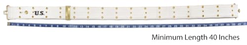 XXL U.S. WW2 M1936 White MP Ceremonial Parade Pistol Belt2