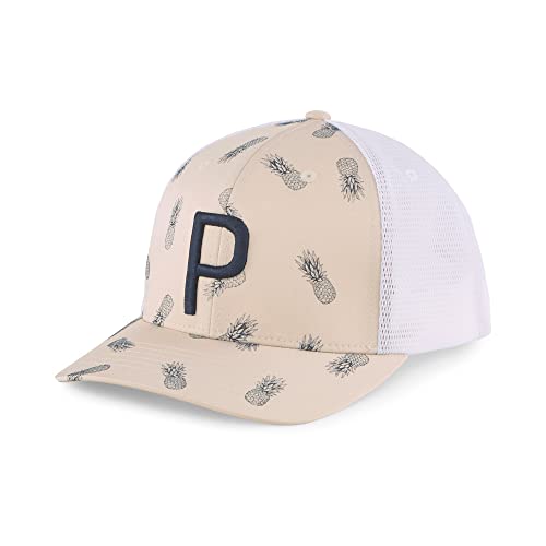 Casquette Pineapple Trucker bicolore blanc et marine taille unique