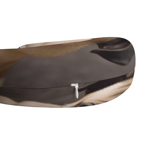 Almohada de espuma viscoelástica para viaje tamaño único miniatura 4