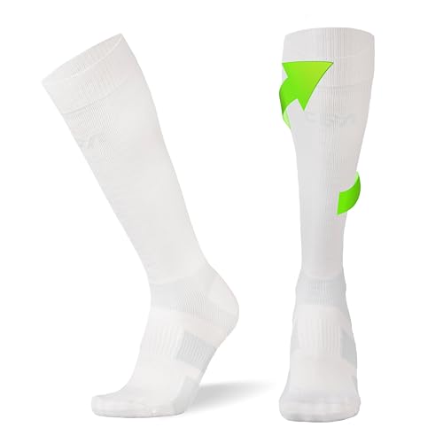 COMPRESSION FOR ATHLETES Chaussettes de Contention Femme et Homme de Haute Qualité, Soutien de La Cheville et de...