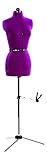 Dritz 20100 My Double Dress Form, Small,Plum