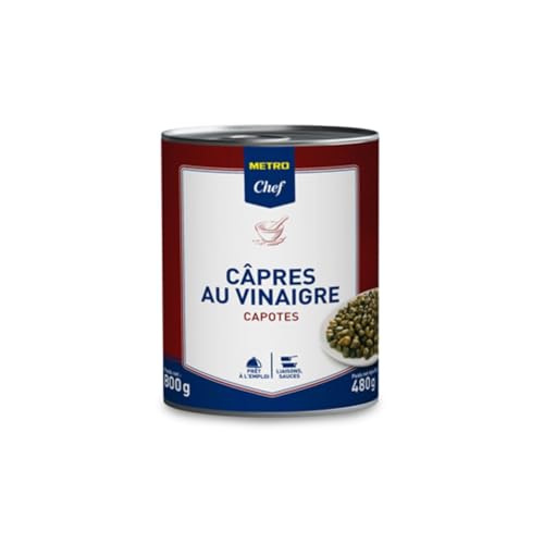 METRO Chef Alcaparras capuchinas en vinagre 800 g caja 4/4