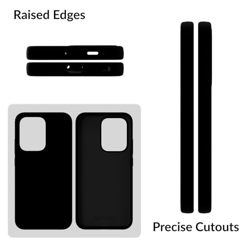 Image of SPRIG Compatible with Oppo Reno 13 5G Premium SilkTone Back Cover Drop Tested Shock Proof Mobile Case for Men, Women, Boys and Girls with Camera Protection (Black)